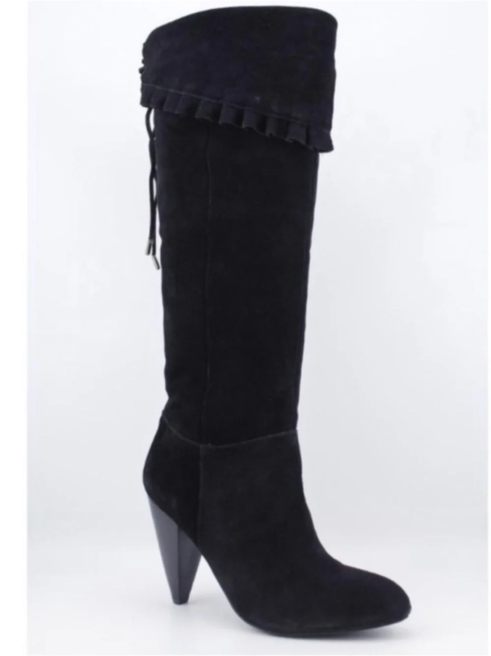 BCDG generation Black Suede Knee-High Women’s Boots